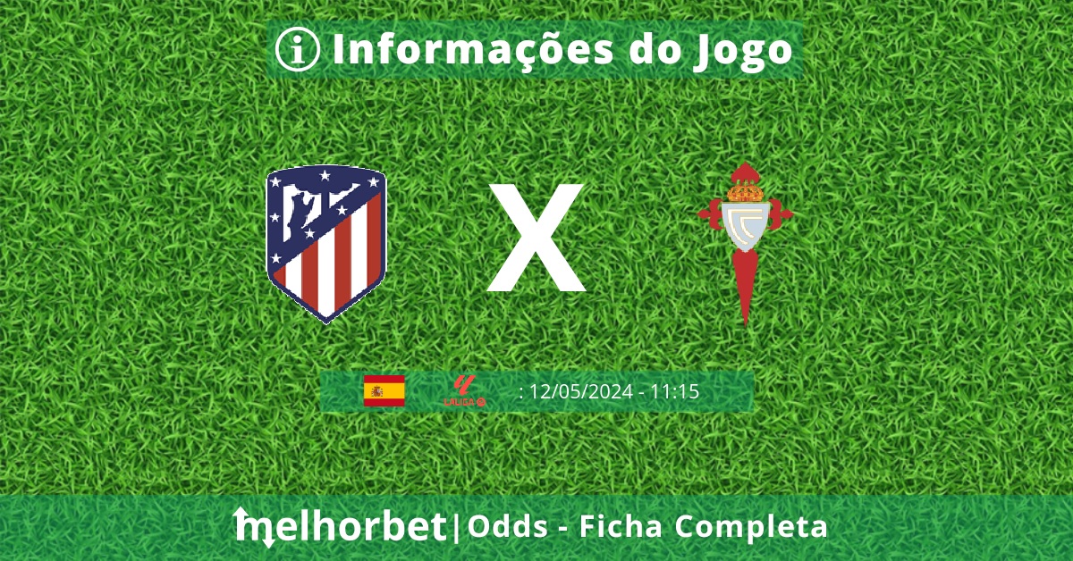 Atletico MadridxCelta Vigo
