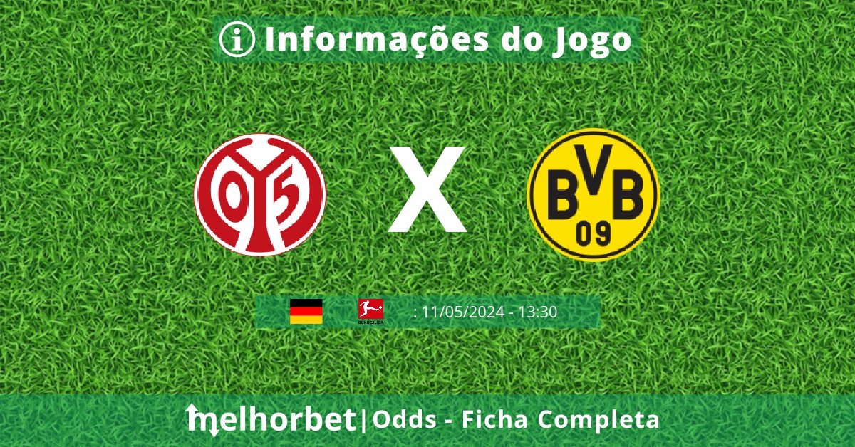 FSV Mainz 05xBorussia Dortmund