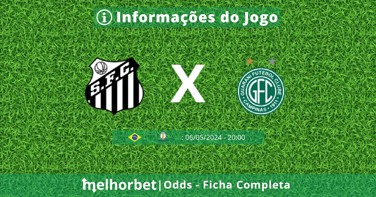 SantosxGuarani Campinas