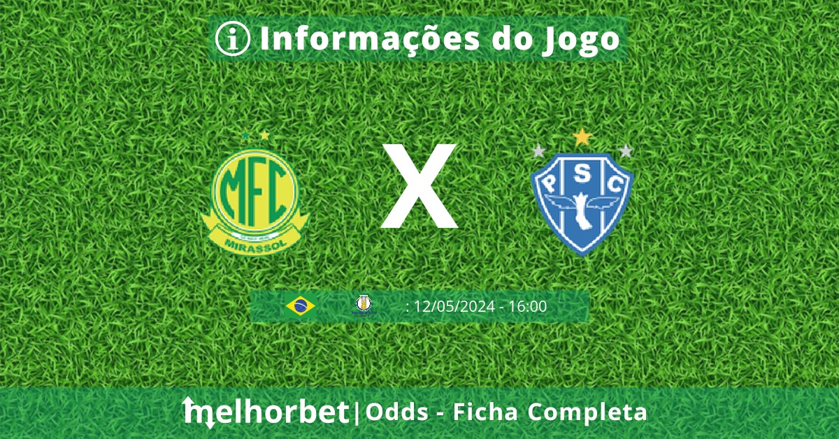 MirassolxPaysandu