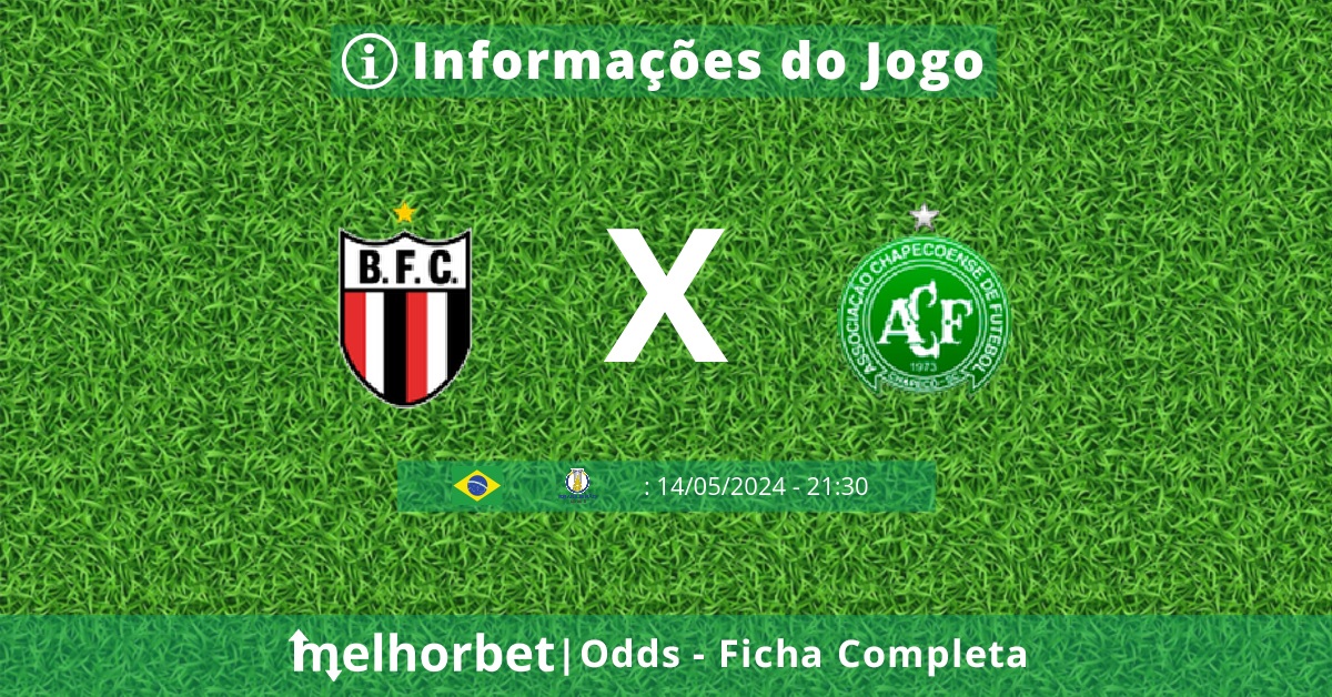 Botafogo SPxChapecoense-sc